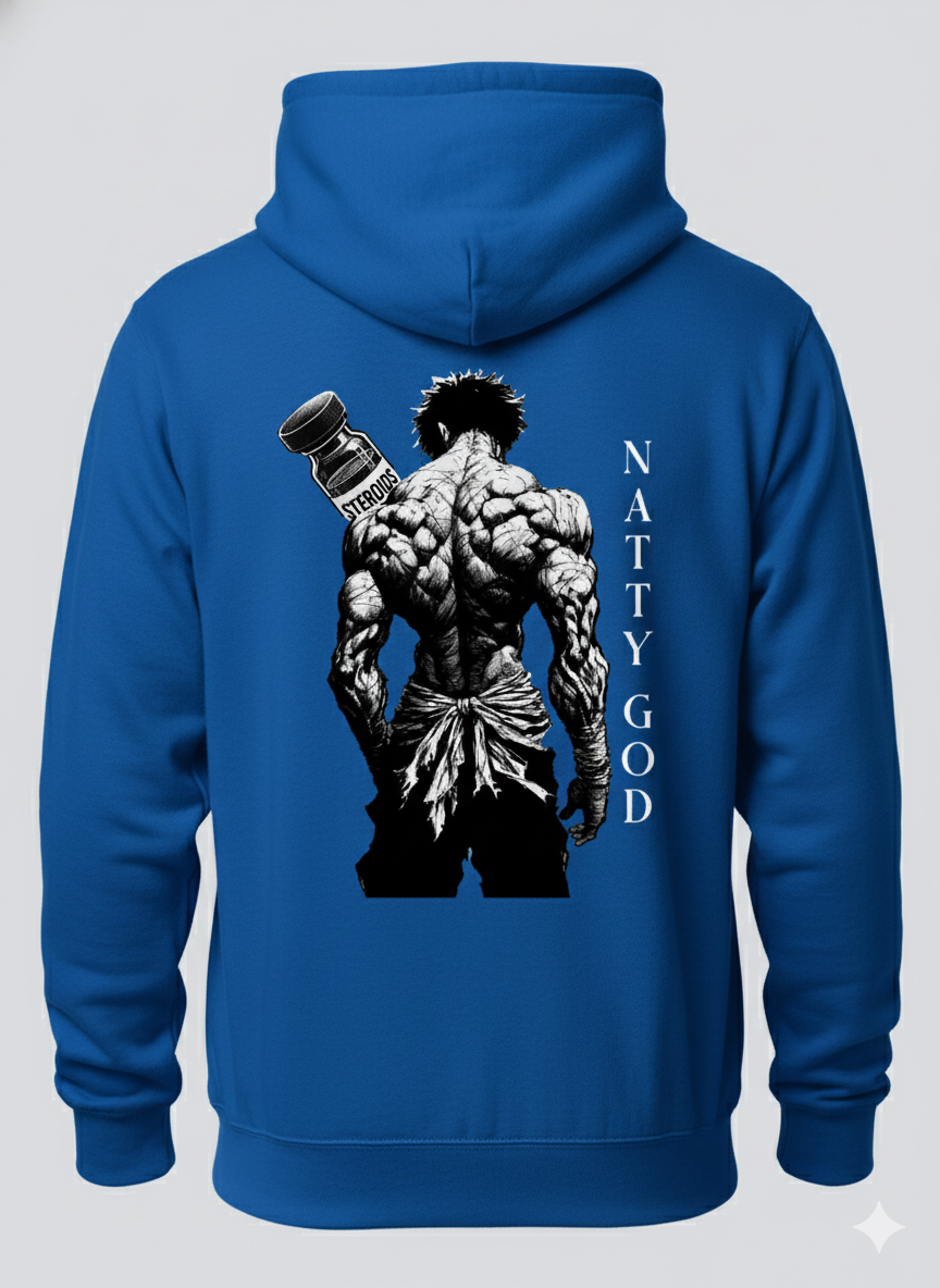 Femme Unicus Crop Hoodie - Ocean Blue